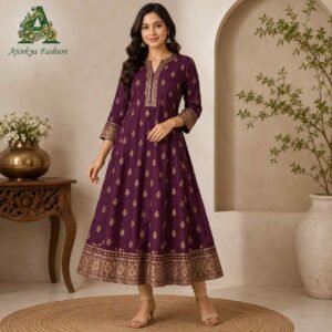 a line kurti